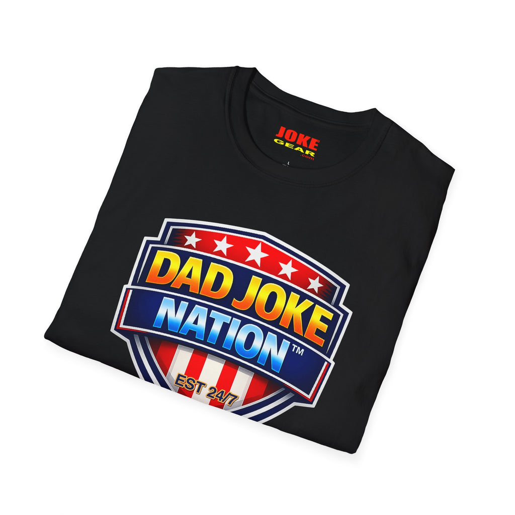 JOKE WARRIOR Dad Joke Nation T-Shirt