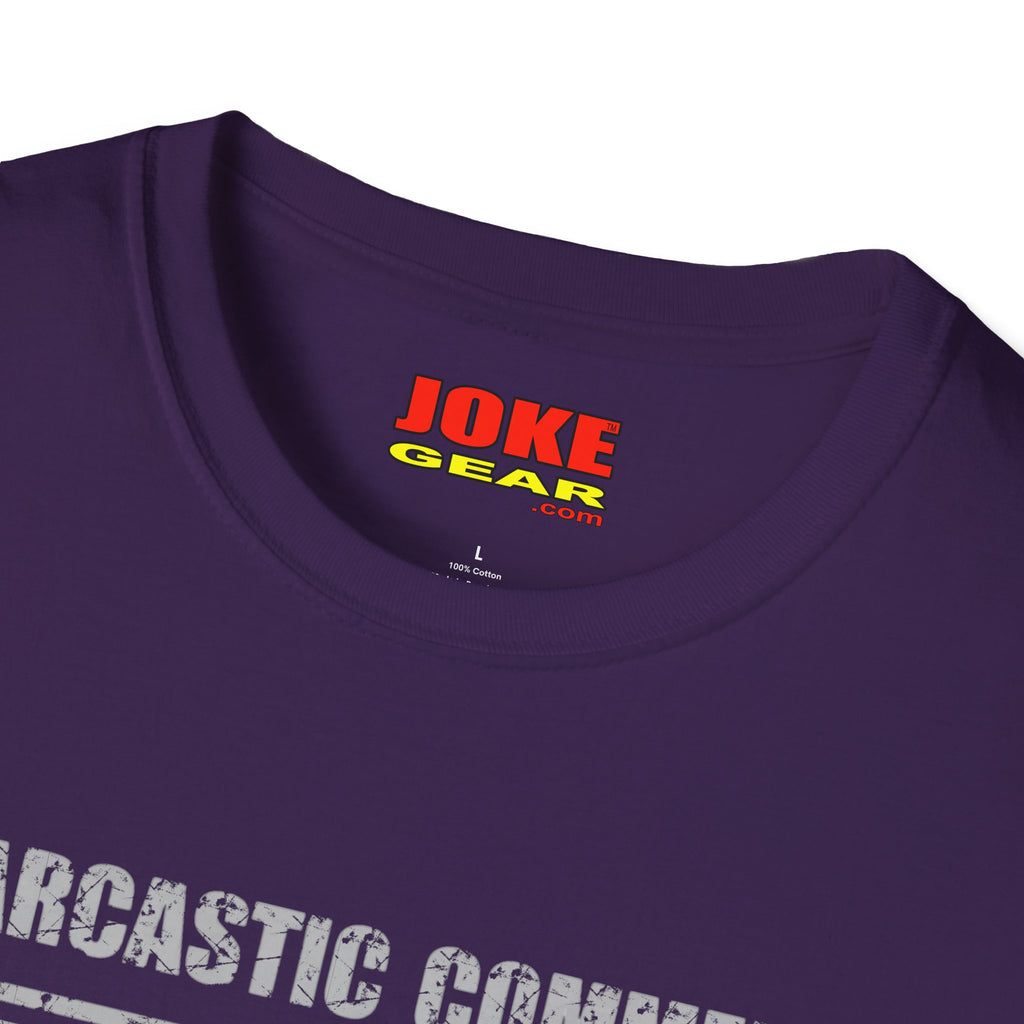 Sarcastic Comment Loading T-Shirt — Funny Graphic Tee for Humor Lovers