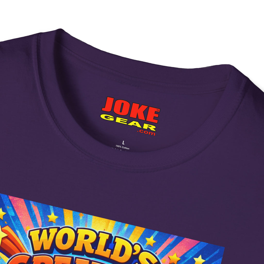 World's Greatest Dad T-Shirt — "Non-Negotiable" Retro Comic Design