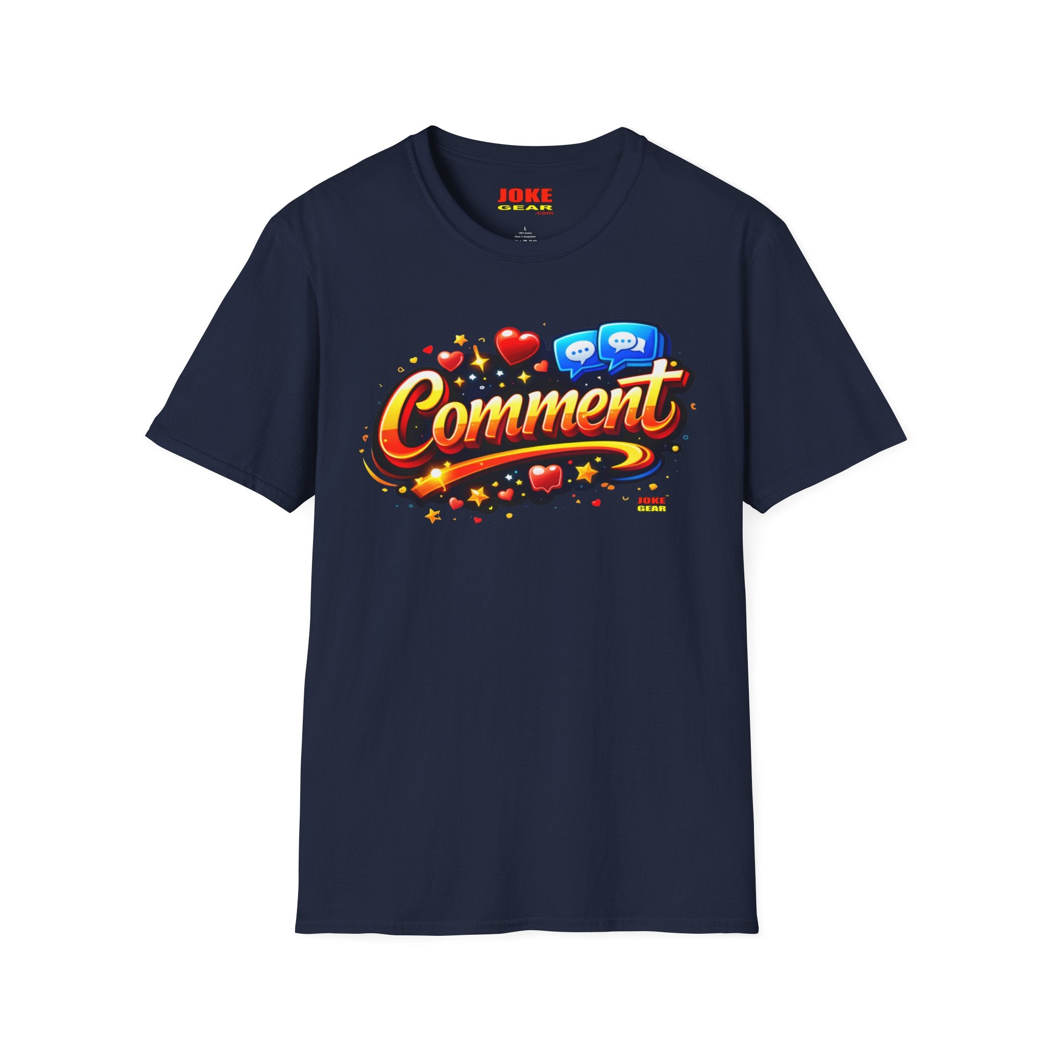 Comment Graphic T-Shirt — Retro Social Media Pop Art Tee