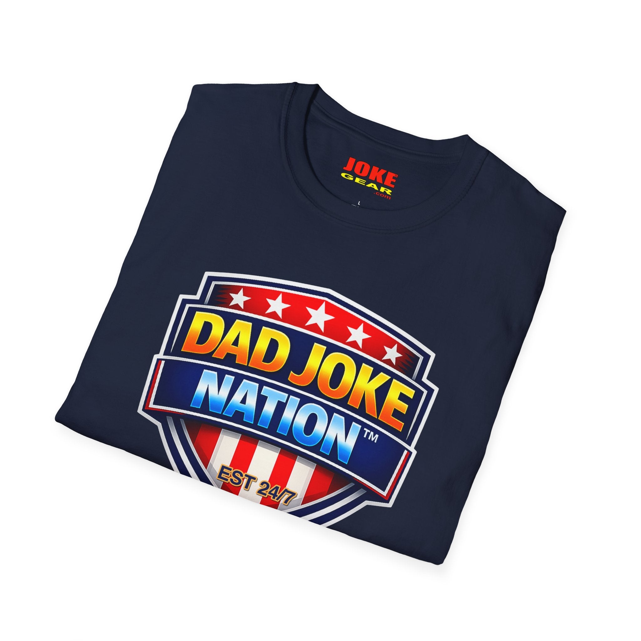 JOKE WARRIOR Dad Joke Nation T-Shirt