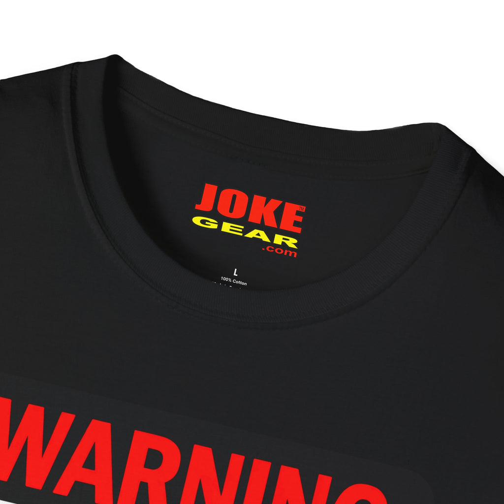Sarcasm Warning T-Shirt — "WARNING: May Contain SARCASM" Graphic Tee