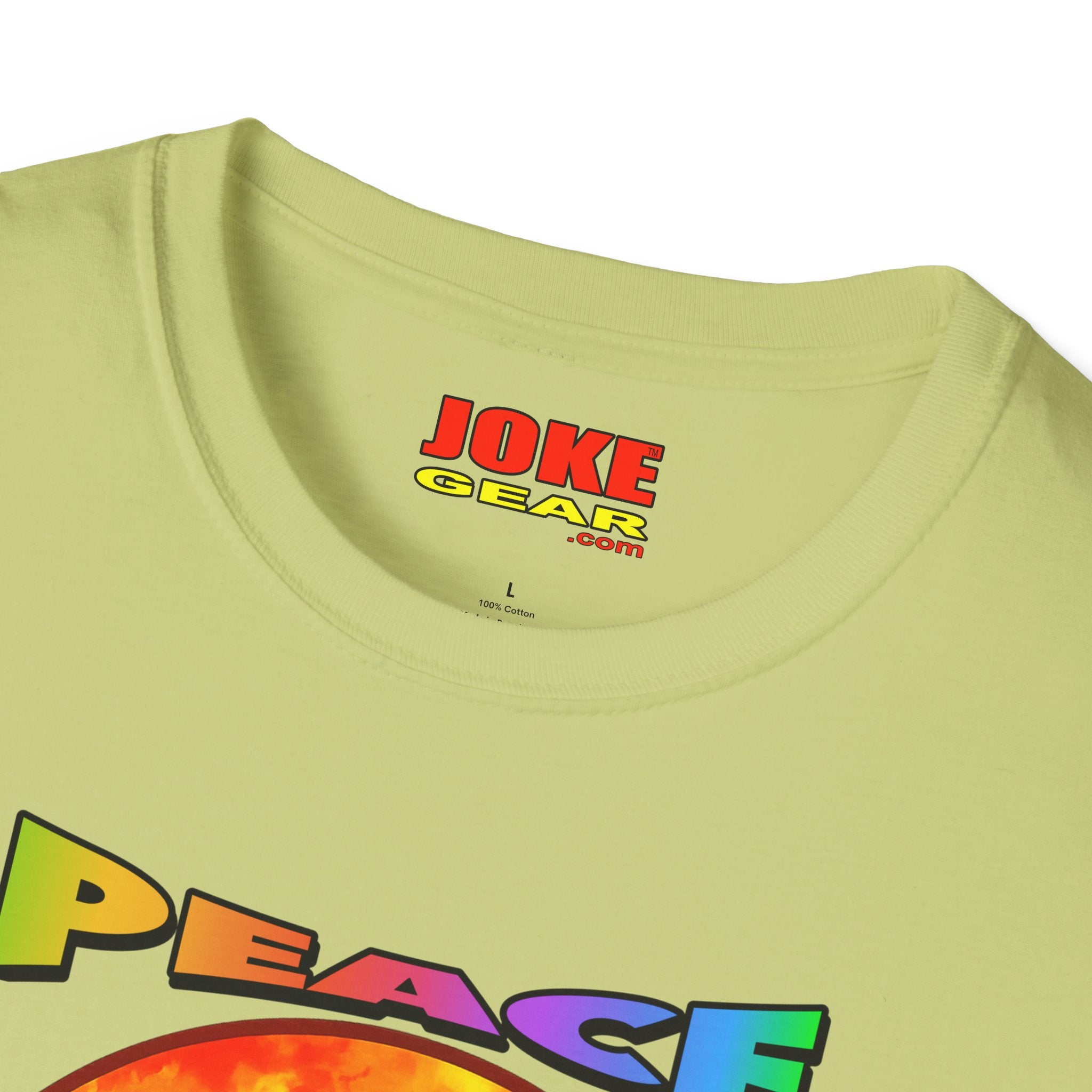 Peace T-Shirt — "Peace" Hippie Graphic Tee