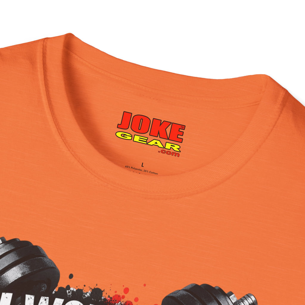 Workout T-Shirt — "I Workout So I Can Eat More" Funny Gym Tee