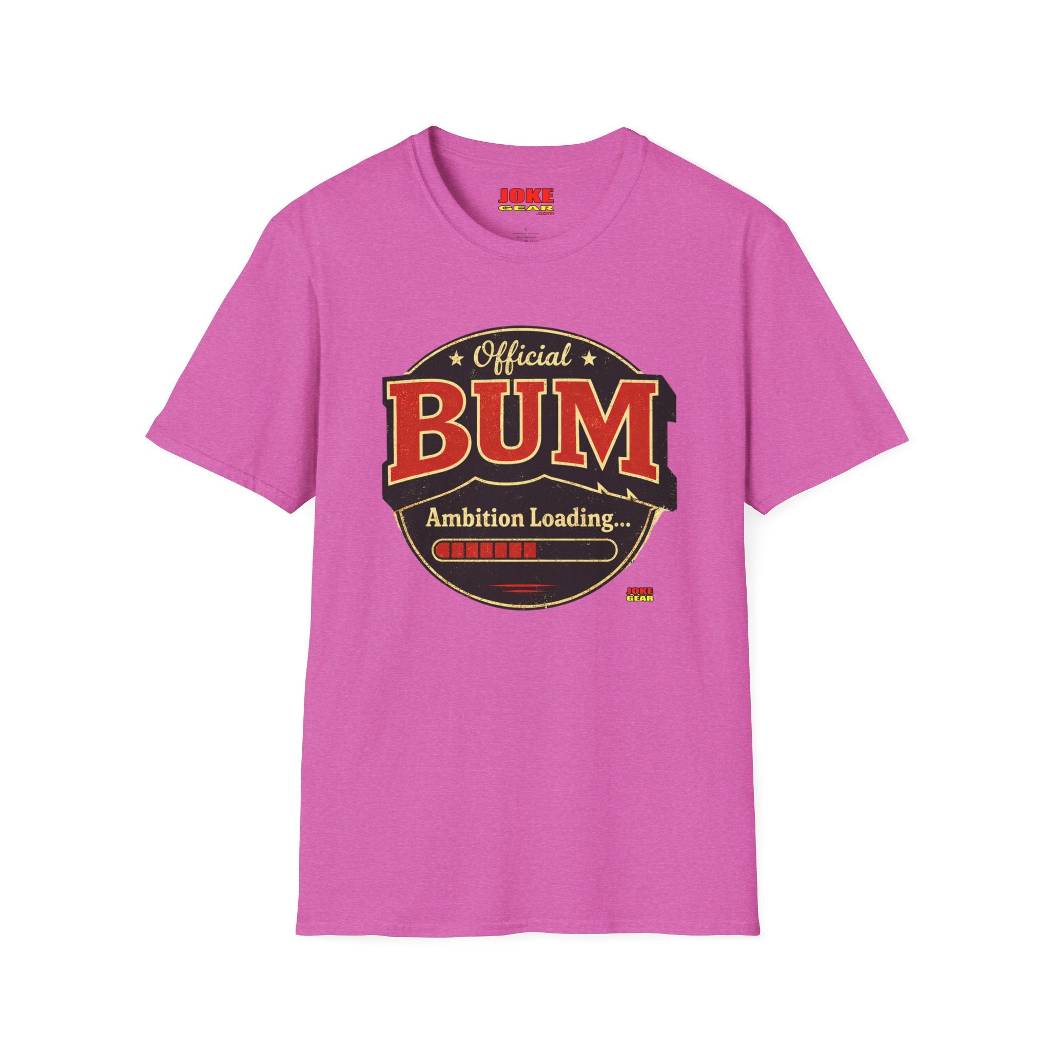 Official BUM T-Shirt — "Ambition Loading" Retro Graphic Tee