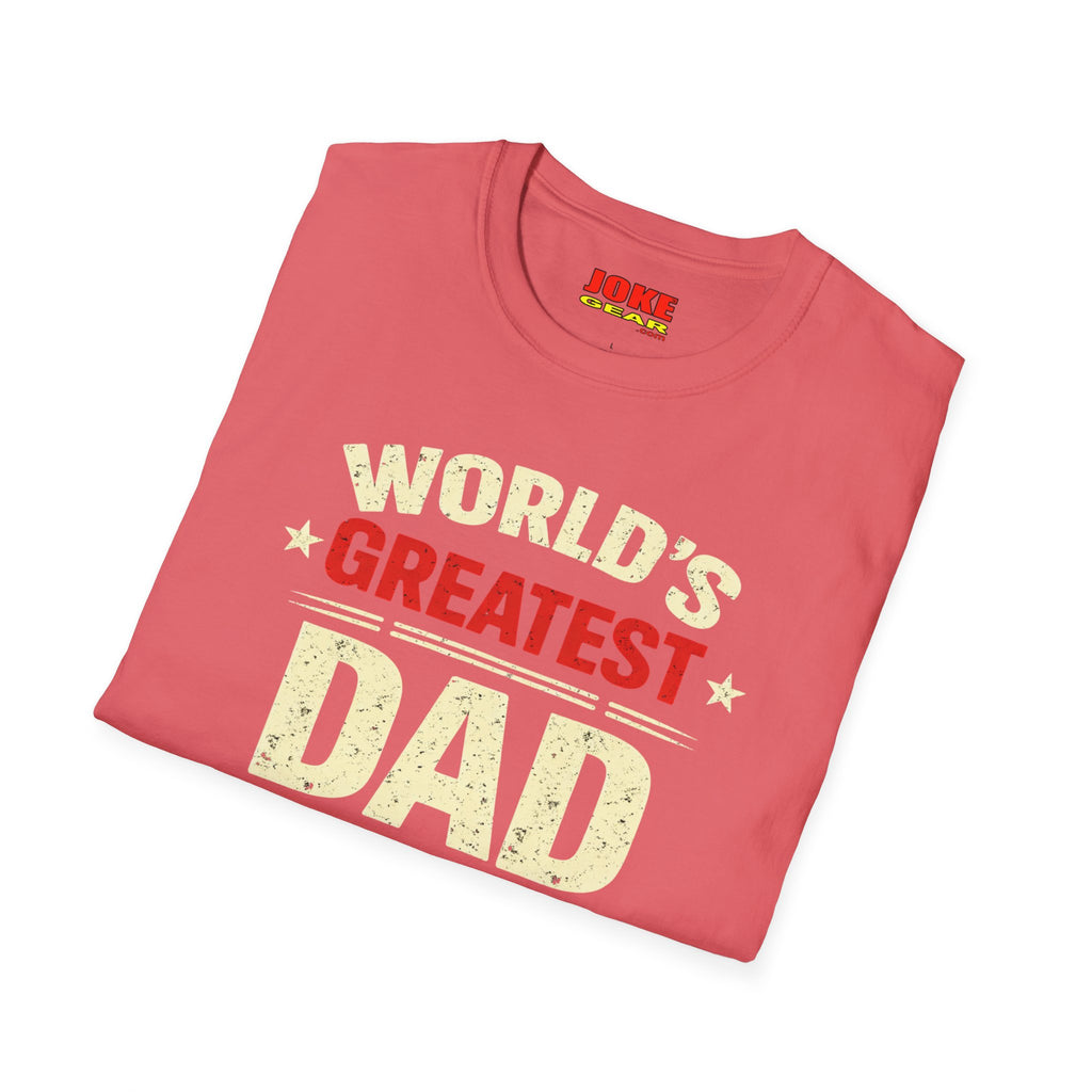 World's Greatest Dad T-Shirt — Father's Day Gift Tee