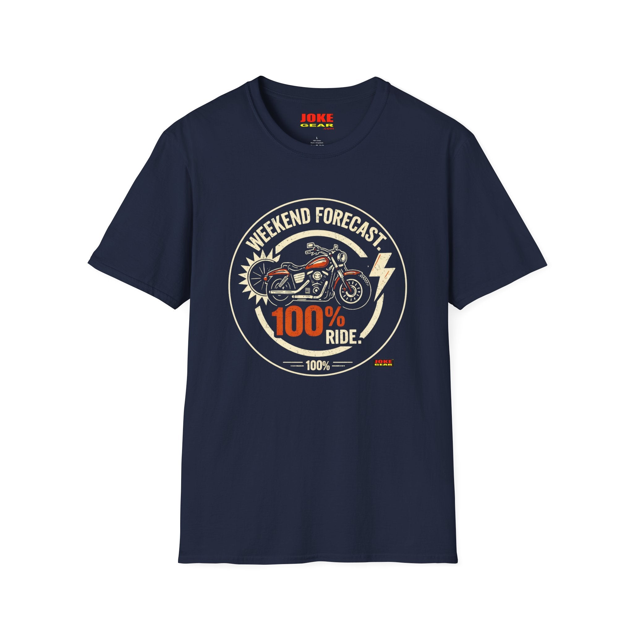 100% Weekend Vibes T-Shirt — Retro Sun Graphic Tee