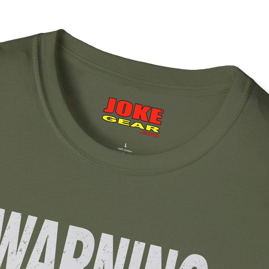 Sarcasm Warning T-Shirt — "WARNING: May Contain SARCASM" Graphic Tee