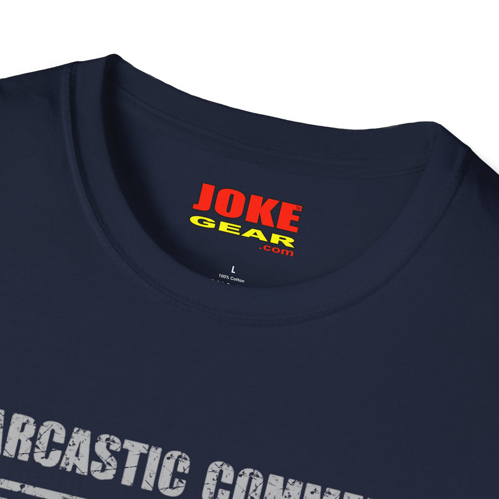 Sarcastic Comment Loading T-Shirt — Funny Graphic Tee for Humor Lovers