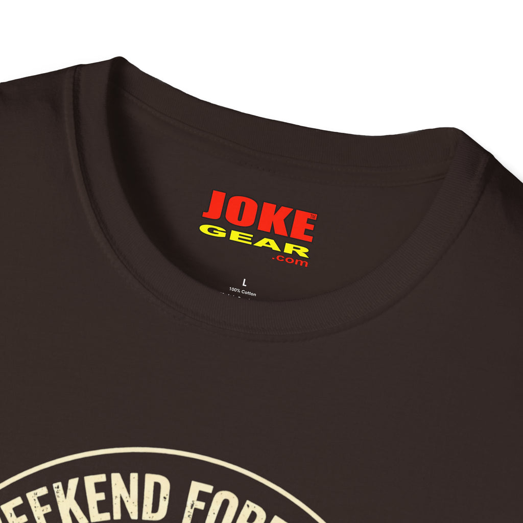 100% Weekend Vibes T-Shirt — Retro Sun Graphic Tee