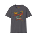 World's Greatest Dad T-Shirt — Running on Dad Jokes Vintage Graphic Tee