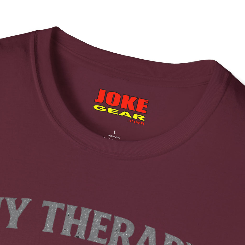 My Therapy Has Two Wheels Motorcycle T-Shirt – Biker Vintage Ride Tee