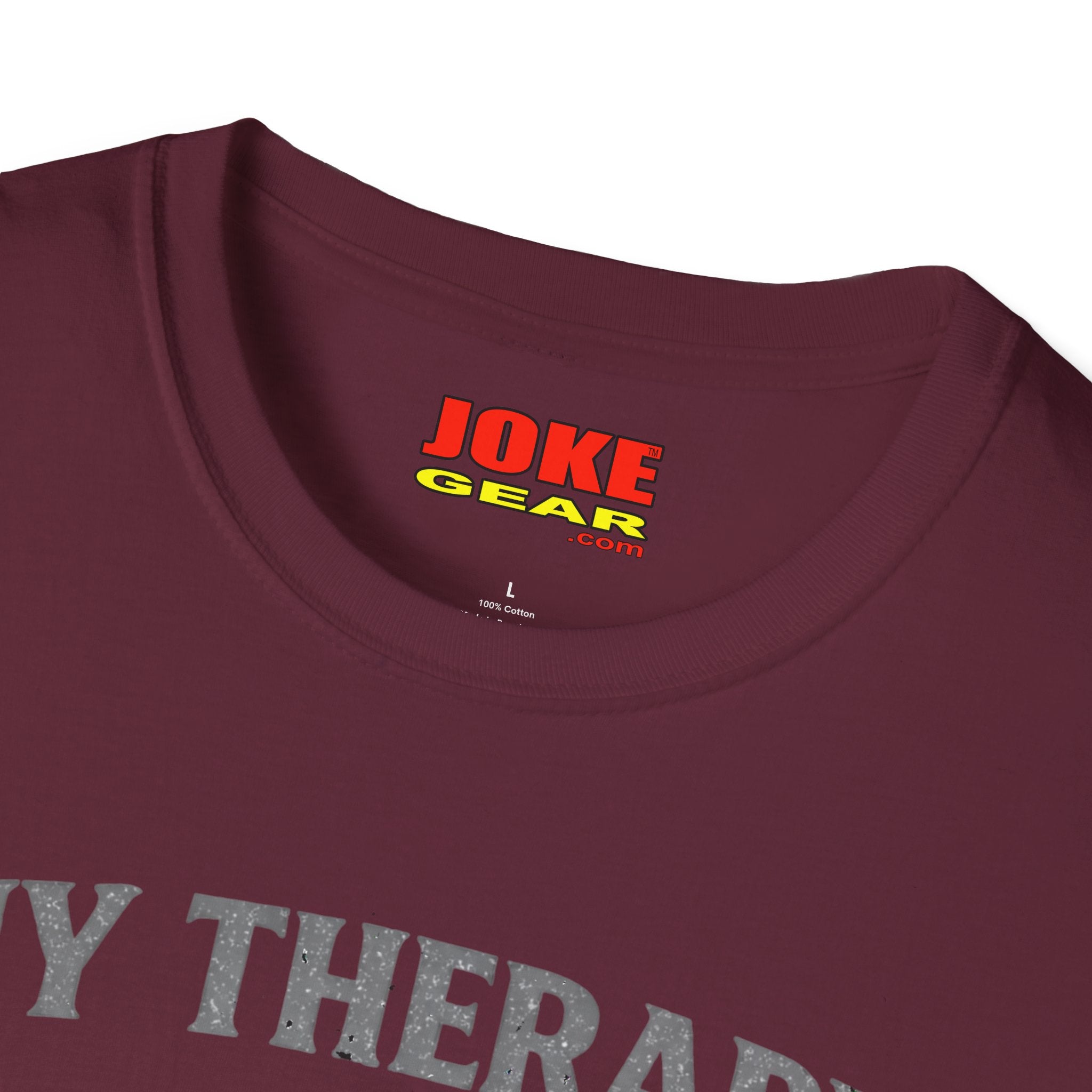 My Therapy Has Two Wheels Motorcycle T-Shirt – Biker Vintage Ride Tee