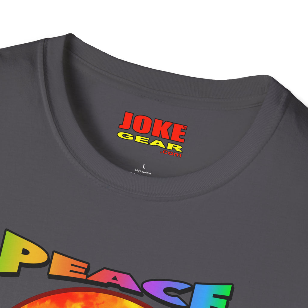 Peace T-Shirt — "Peace" Hippie Graphic Tee