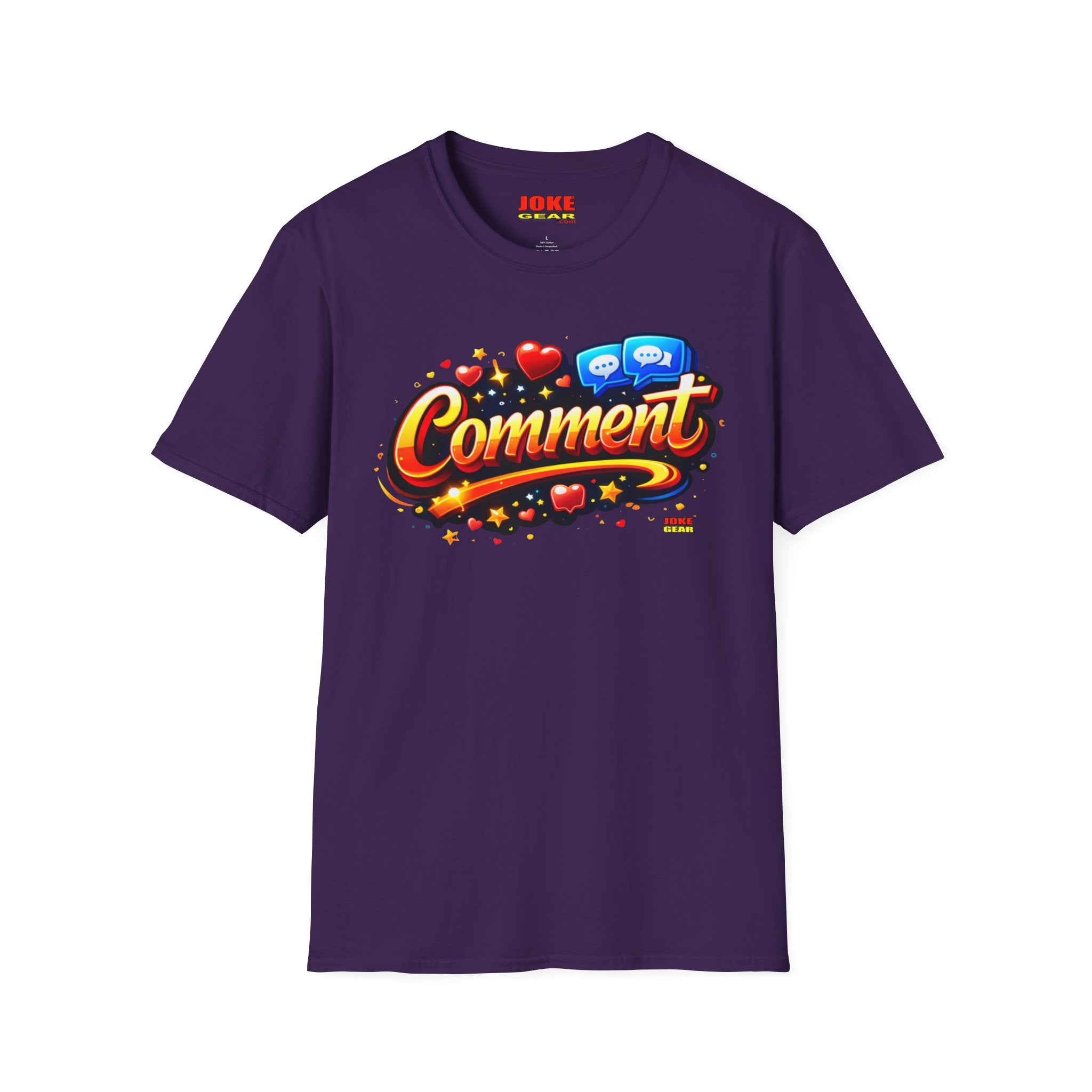 Comment Graphic T-Shirt — Retro Social Media Pop Art Tee