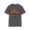 Official BUM T-Shirt — "Fueled by Coffee and Poor Decisions" Vintage Logo Tee