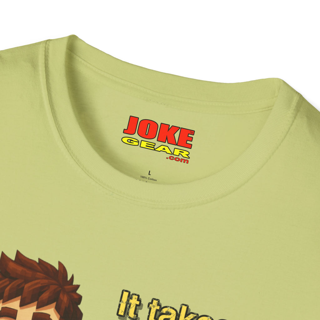 Funny Dad T-Shirt — "It takes a lot of courage for a man to admit his wife is wrong"