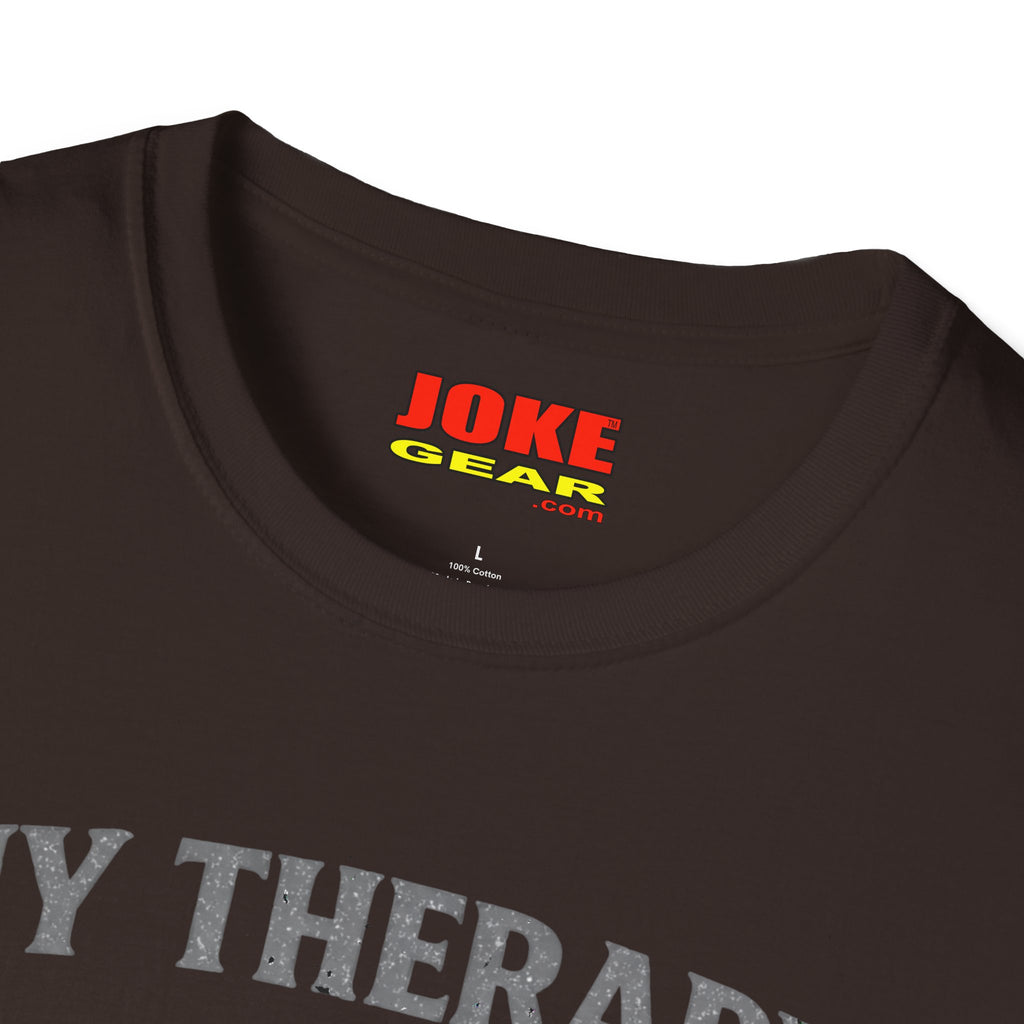 My Therapy Has Two Wheels Motorcycle T-Shirt – Biker Vintage Ride Tee