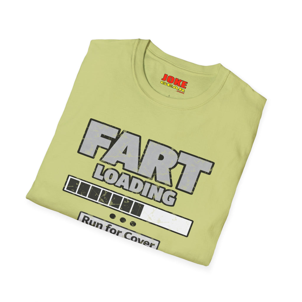 Funny 'FART LOADING – Run for Cover' T-Shirt