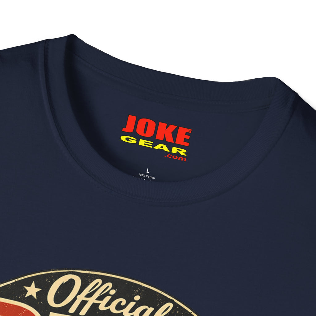 Official BUM Vintage Badge T-Shirt — "Brain. Unplugged. Momentarily." Retro Graphic Tee