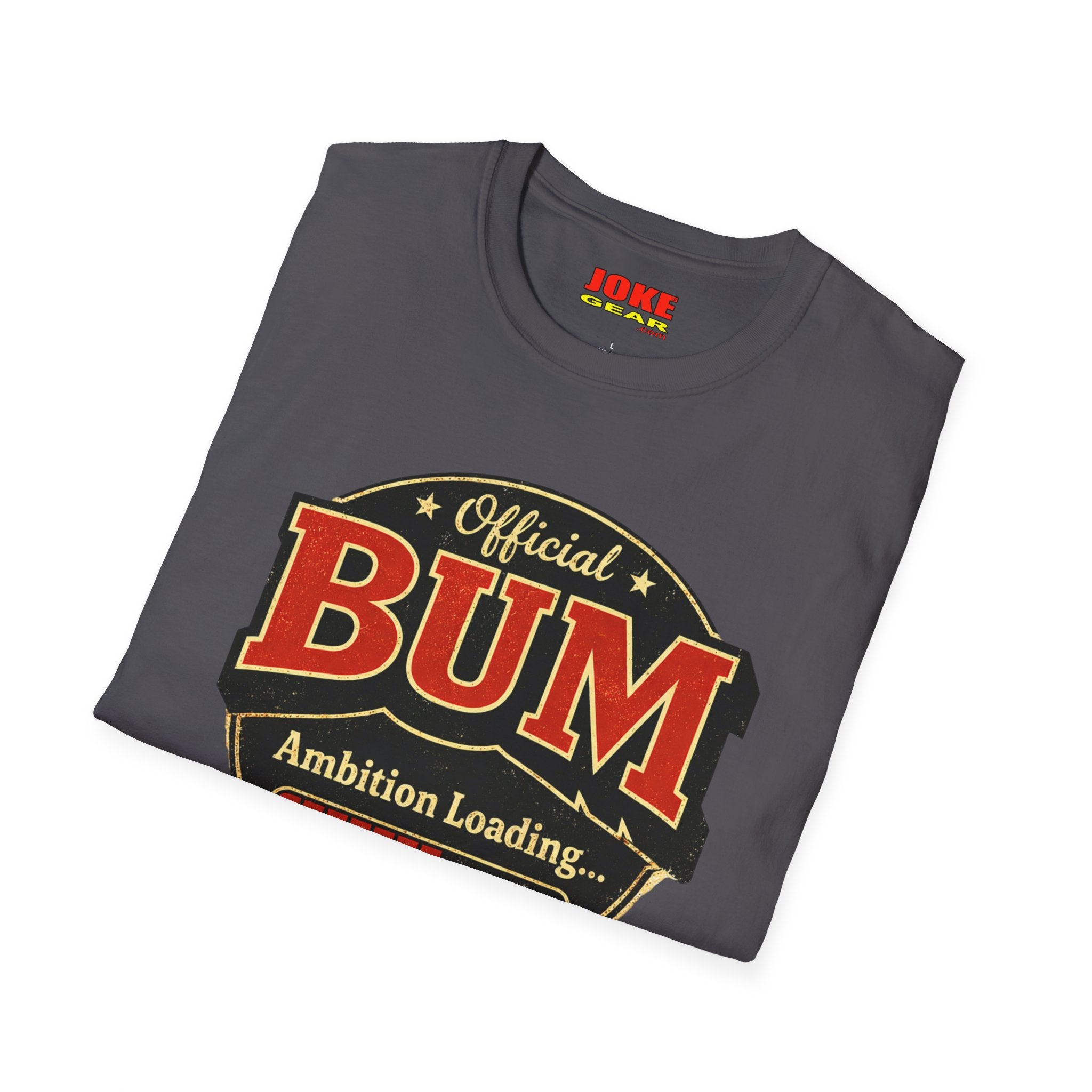 Official BUM T-Shirt — "Ambition Loading" Retro Graphic Tee