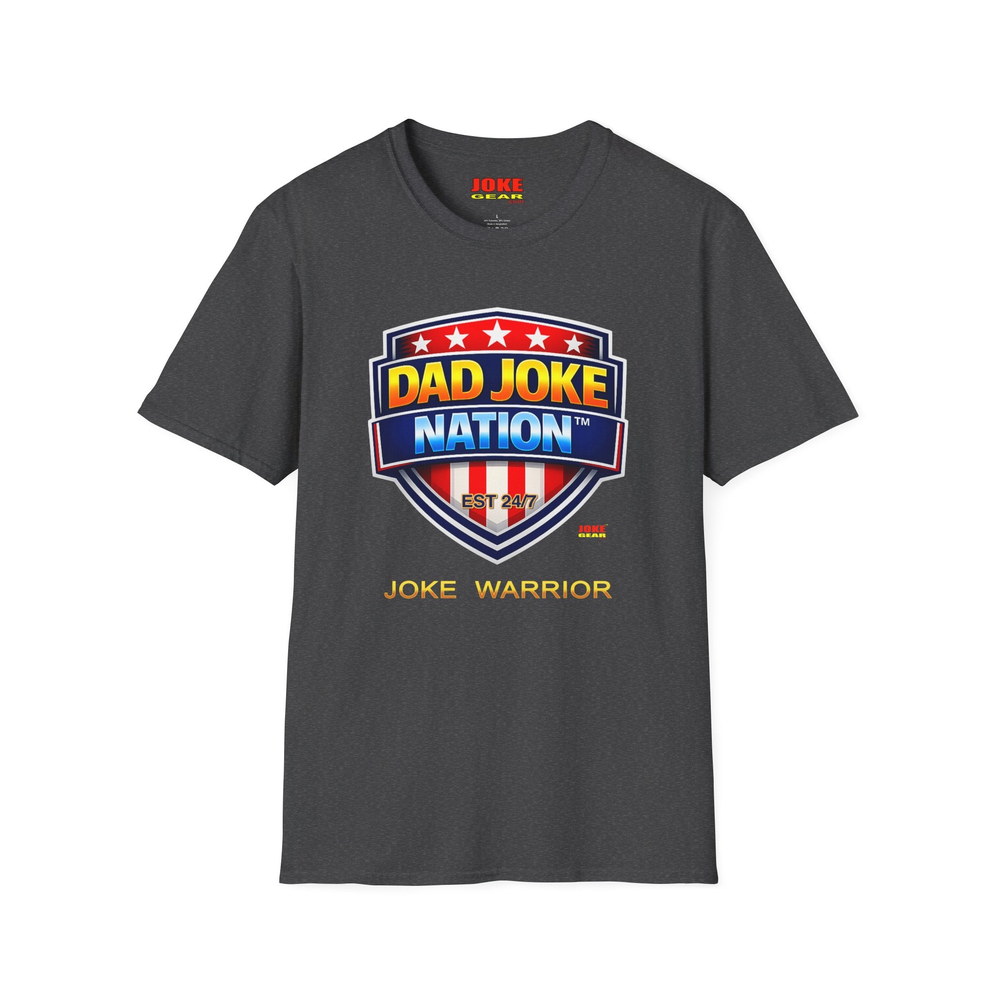 JOKE WARRIOR Dad Joke Nation T-Shirt