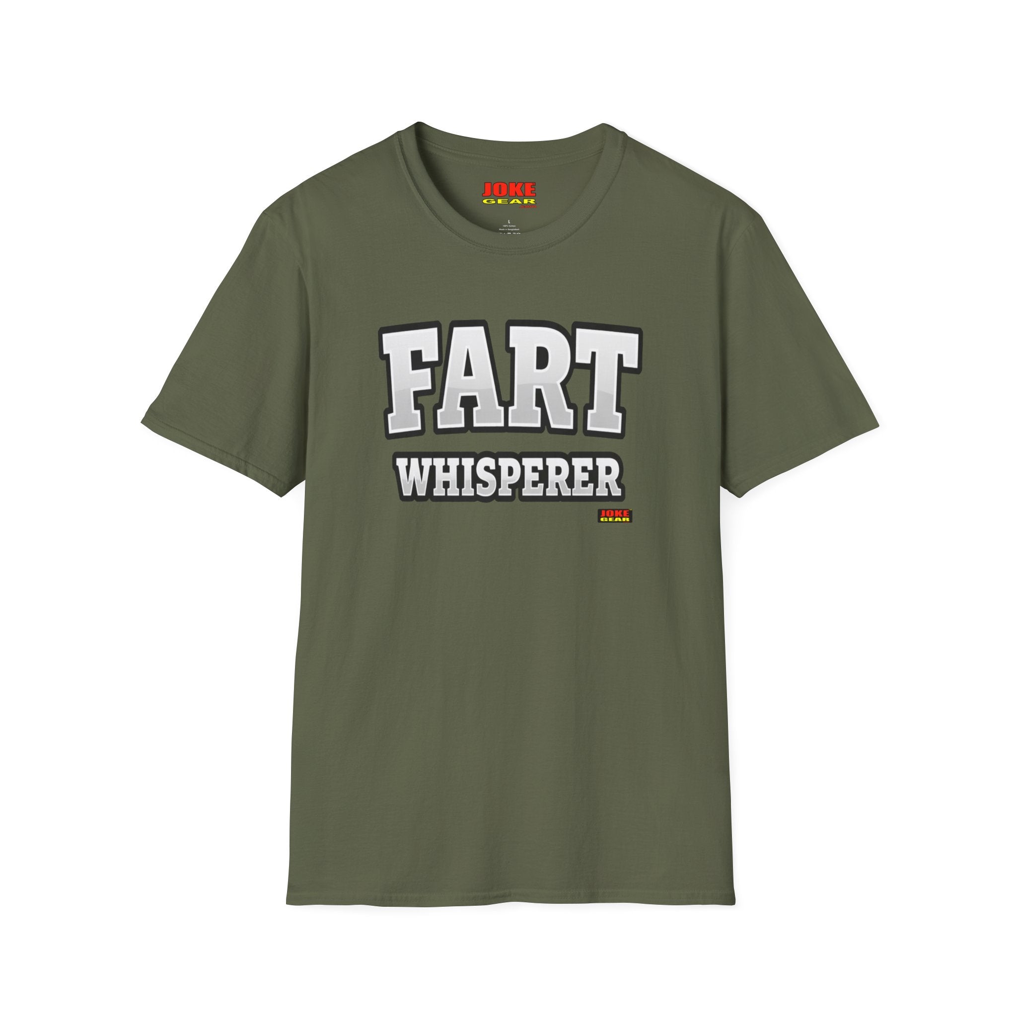 T-Shirt — "FART WHISPERER" Funny Graphic Tee