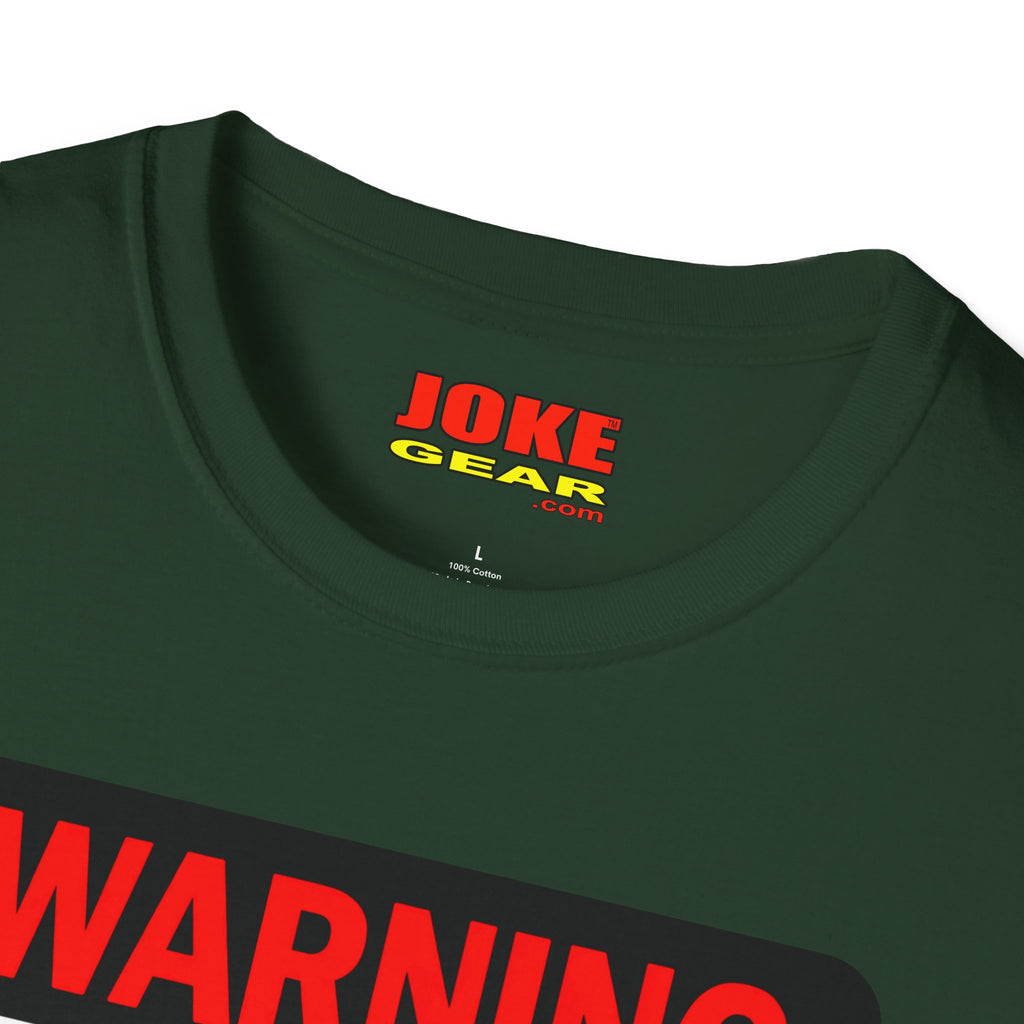 Sarcasm Warning T-Shirt — "WARNING: May Contain SARCASM" Graphic Tee