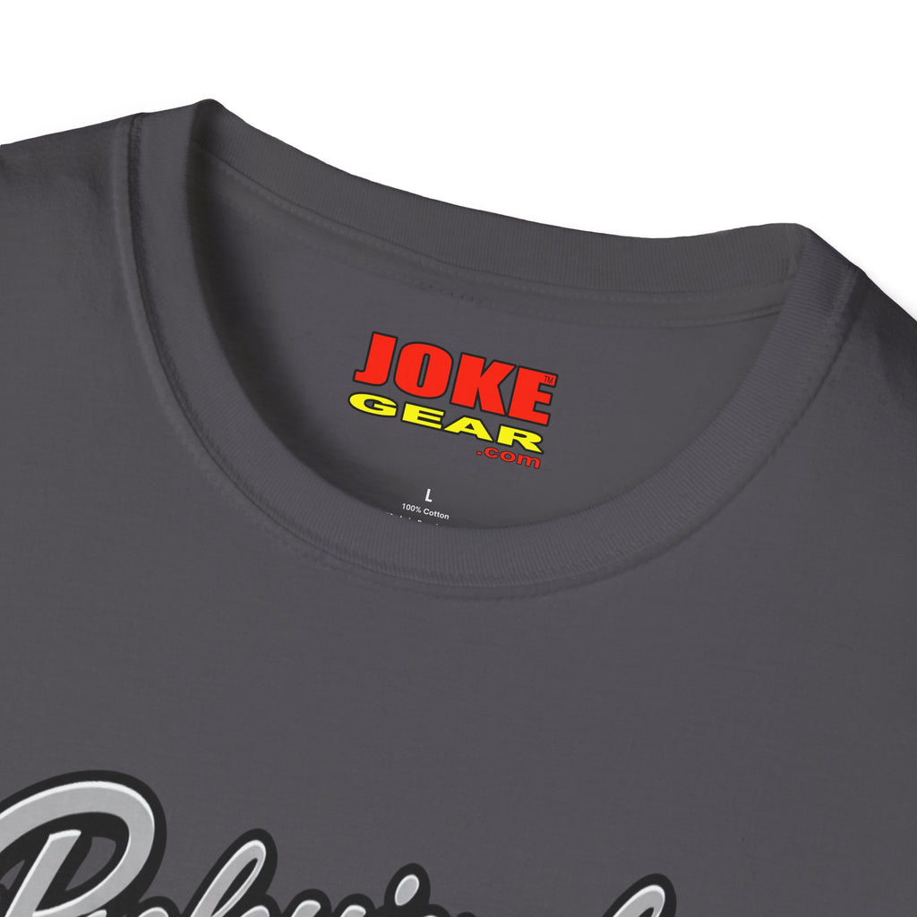 Professional Goofball T-Shirt — Funny Retro Script Tee for Casual Wear