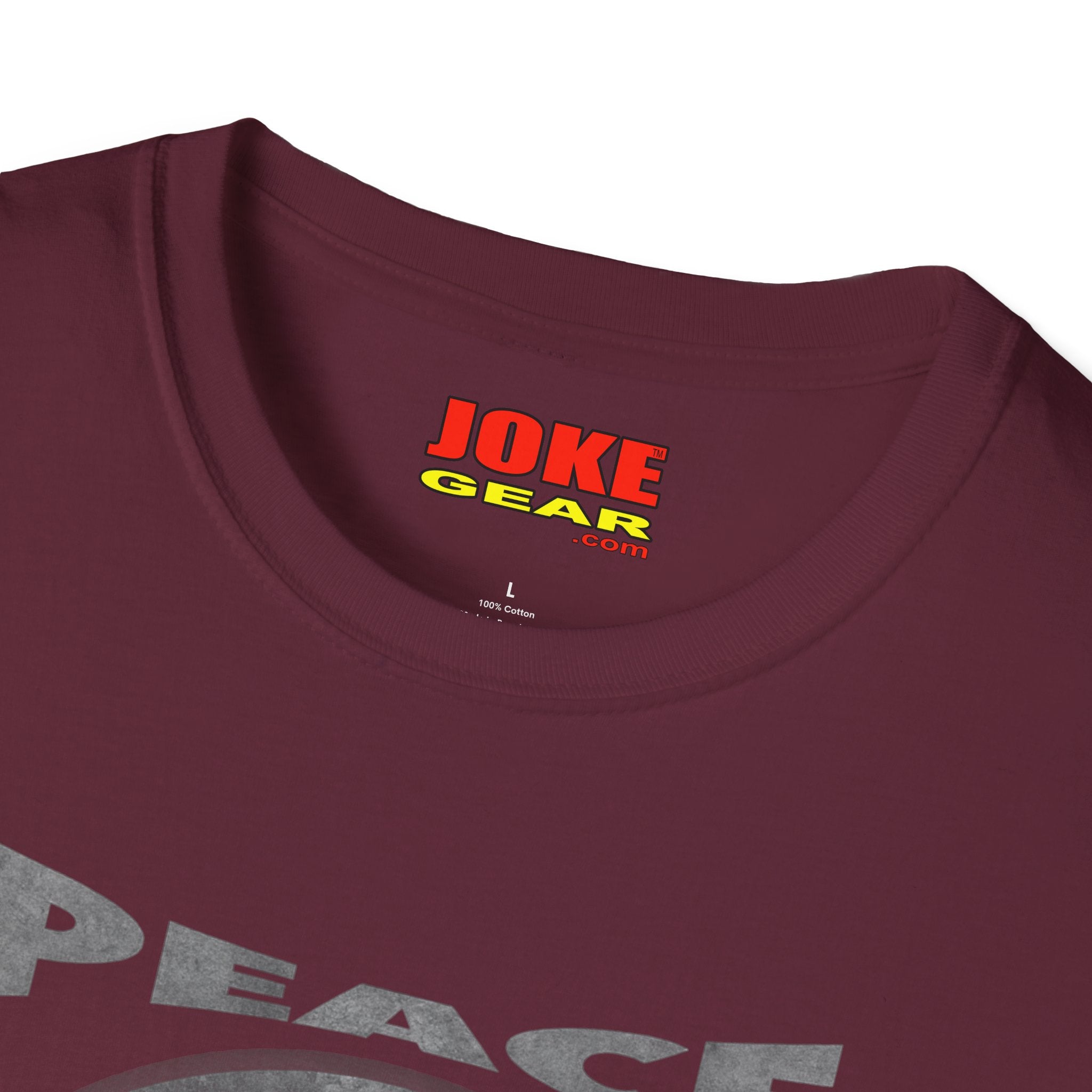 PEACE T-Shirt — Classic Crewneck Cotton Tee