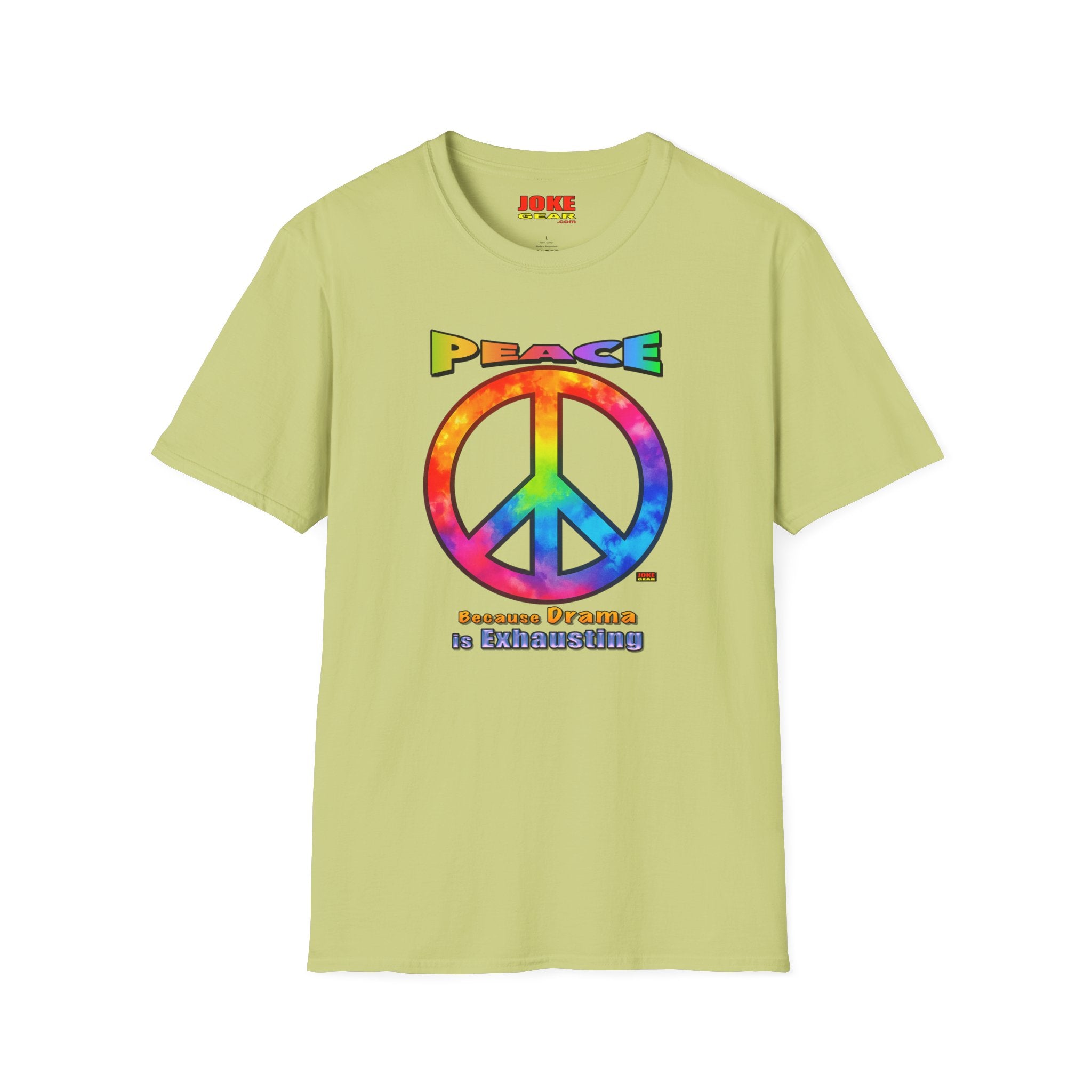 Peace T-Shirt — "Peace" Hippie Graphic Tee
