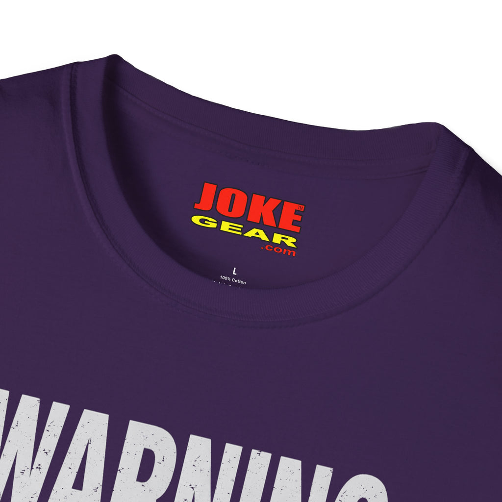 Sarcasm Warning T-Shirt — "WARNING: May Contain SARCASM" Graphic Tee