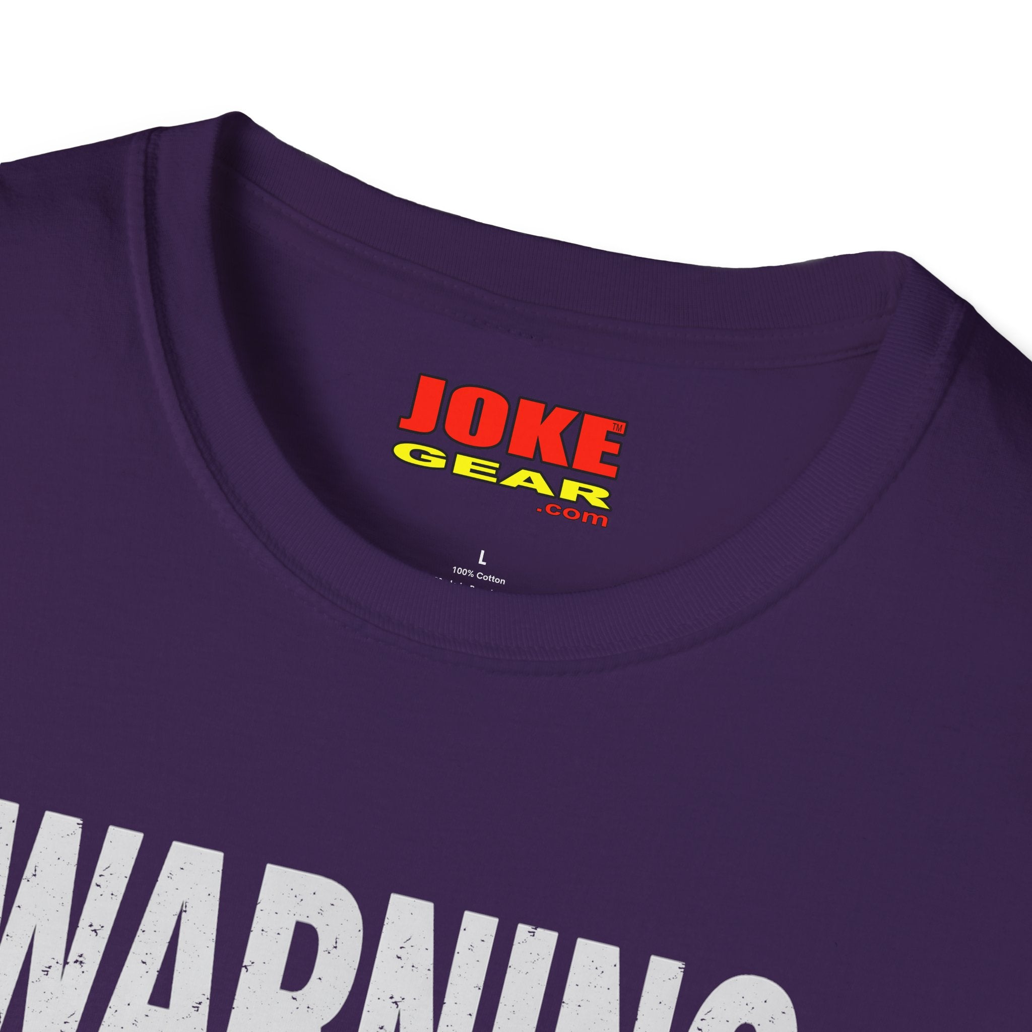 Sarcasm Warning T-Shirt — "WARNING: May Contain SARCASM" Graphic Tee
