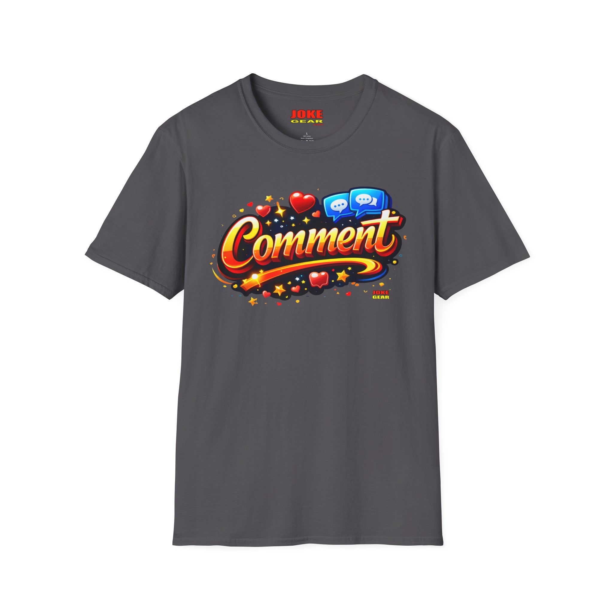 Comment Graphic T-Shirt — Retro Social Media Pop Art Tee