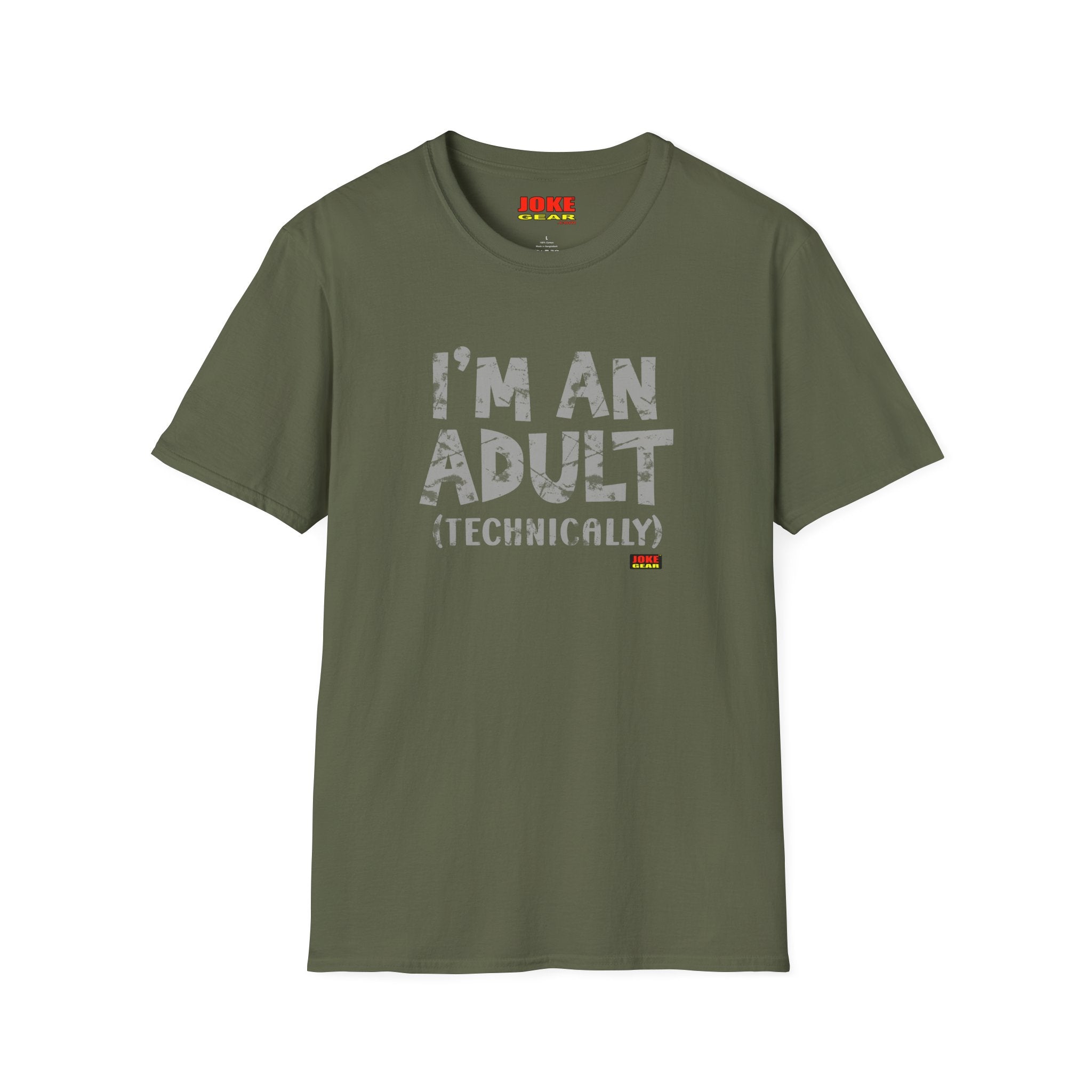 I'm An Adult (Technically) T-Shirt — Funny Adulting Tee