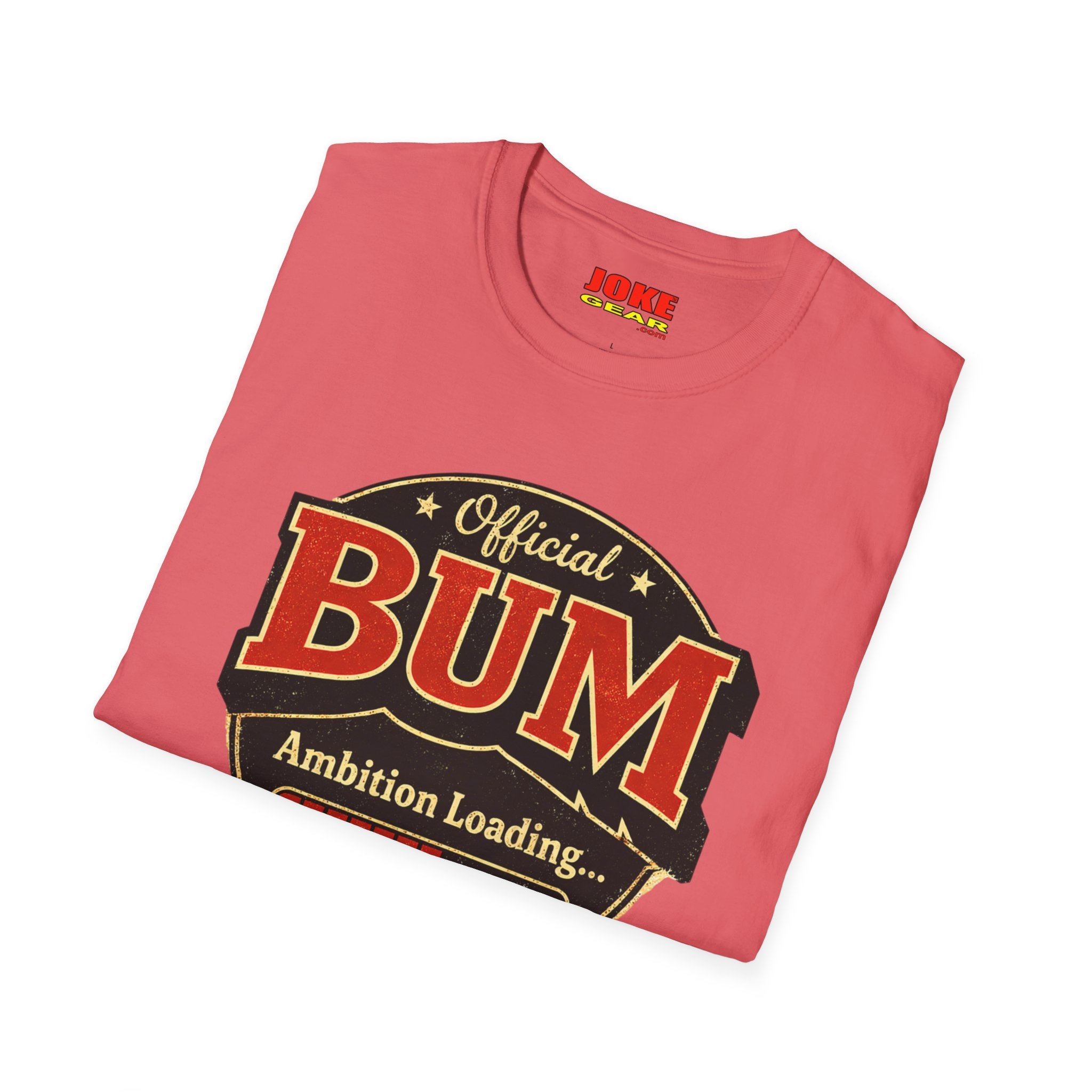 Official BUM T-Shirt — "Ambition Loading" Retro Graphic Tee