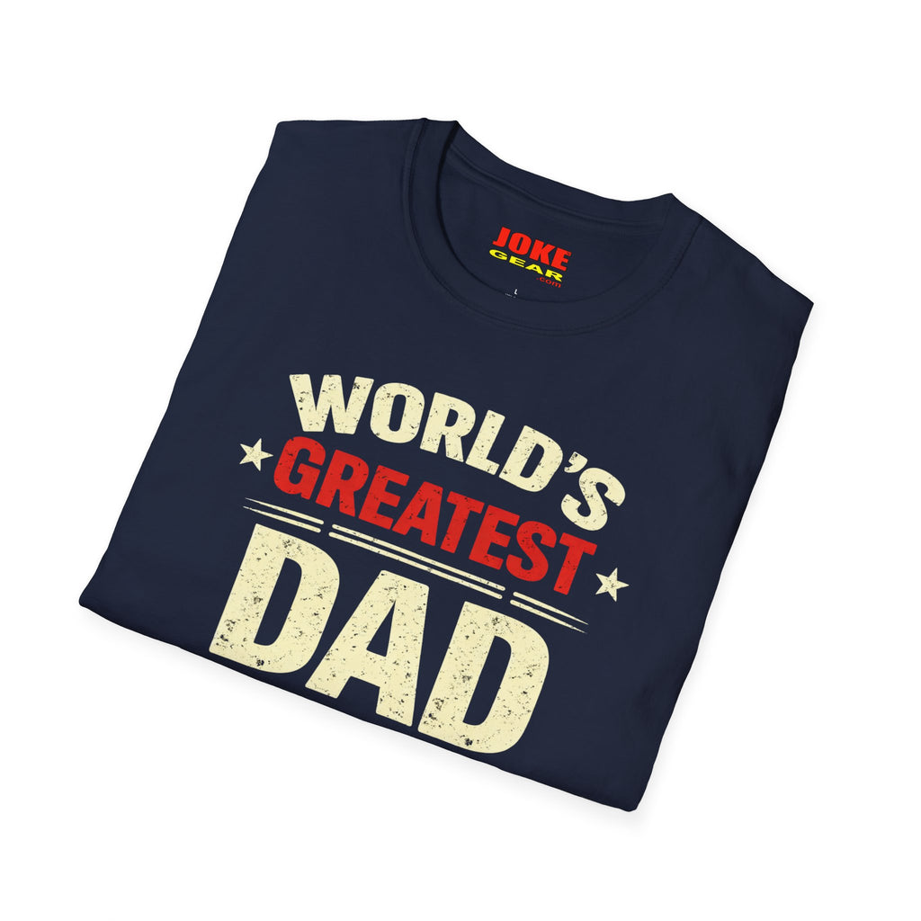 World's Greatest Dad T-Shirt — Father's Day Gift Tee