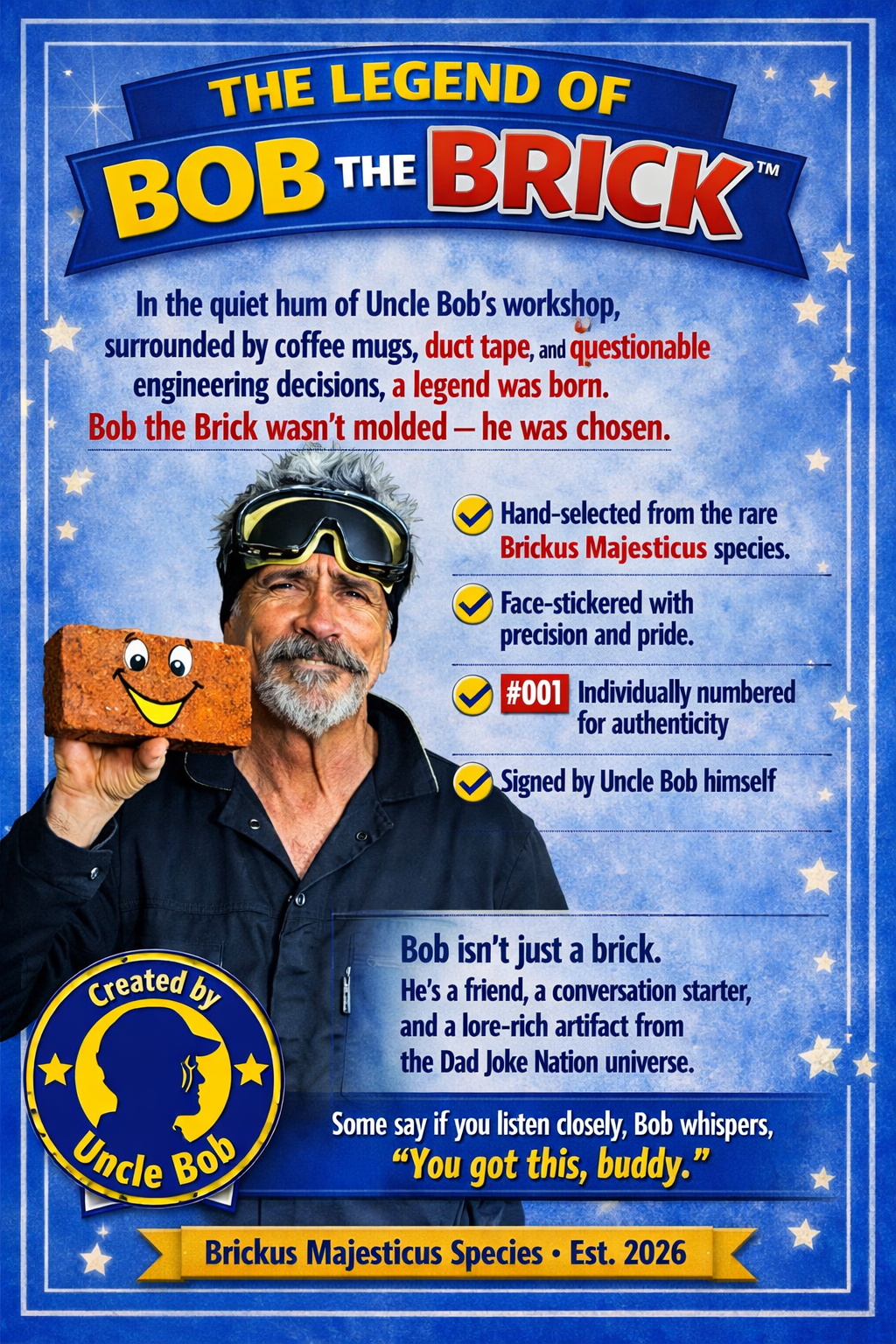 BOB THE BRICK